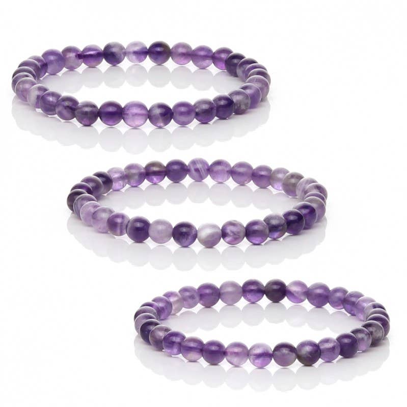 UniArt - Wholesale Cuff Bracelet - Authentic amethyst bracelet1