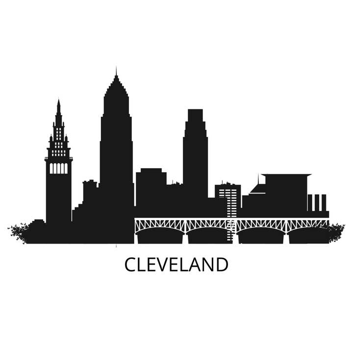 City Skyline (LARGE- HORIZONTAL) for wholesale by Wilkerson Handmade