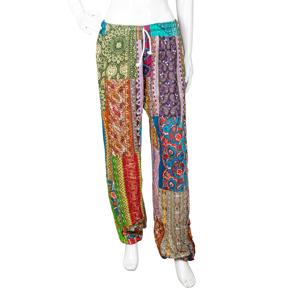 Benjamin International – wholesale Byxor - Dam – DIVERSE LAPPTÄCKE BOMULLSBYXOR1