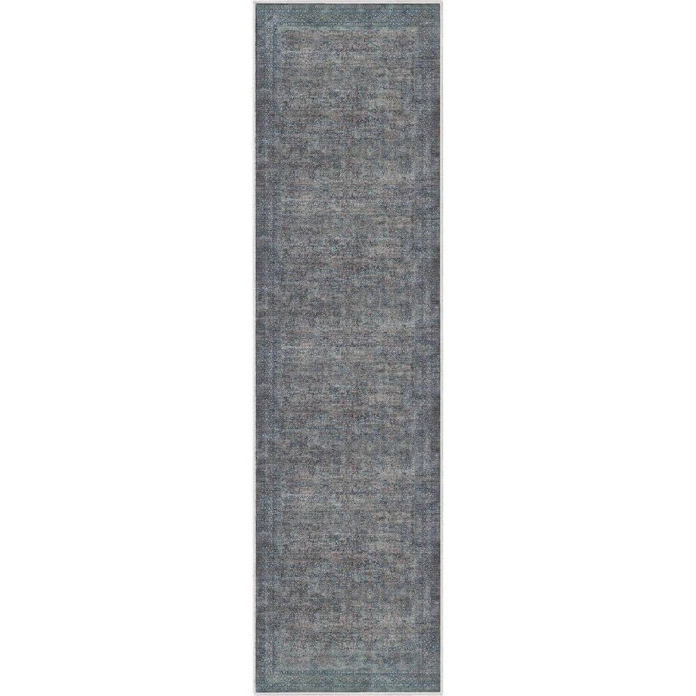Well Woven - Vente Tapis - Tapis à tissage plat bleu oriental persan vintage Juliette10