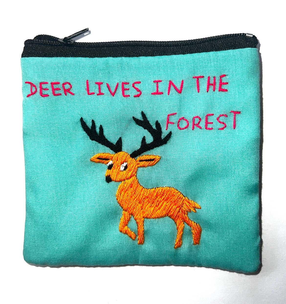 Wooven - Wholesale Pouch - Women's - "Chalee" Small Hand Embroidered Pouches by Hmong Youth in Laos43