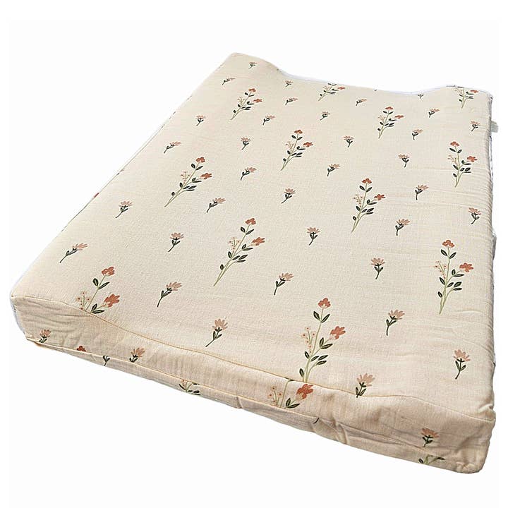 Skiftemåtte Nostalgia (Økologisk bomuldsbetræk & skumfyld) for engroshandel hos Summerville organic