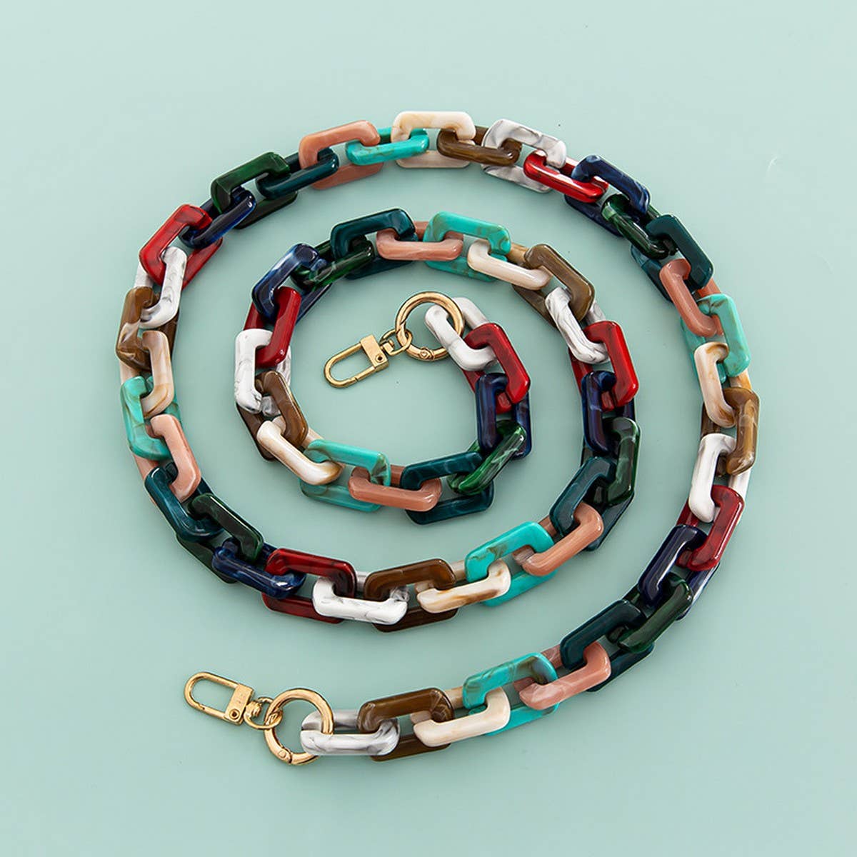 ACCITY - Wholesale Bag Strap - Women's - 47.24"Mixed-Color Bag Chain,Phone Case Strap_CWMM50916