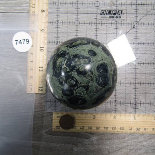 Keystone Crystals - Wholesale Spiritual Stone/Crystal - Kambaba Jasper Sphere – Large Display Size for Crystal Shops41