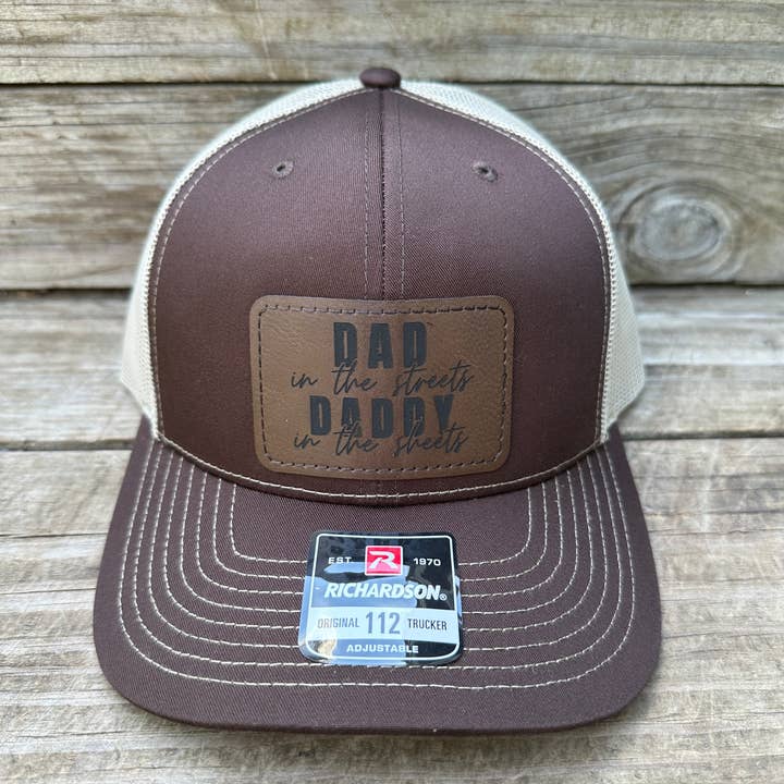 Designed To Flaunt - Wholesale Trucker Hat - Men's - Dad in the Streets Daddy in the Sheets Men's Richardson 112 Trucker Hat
