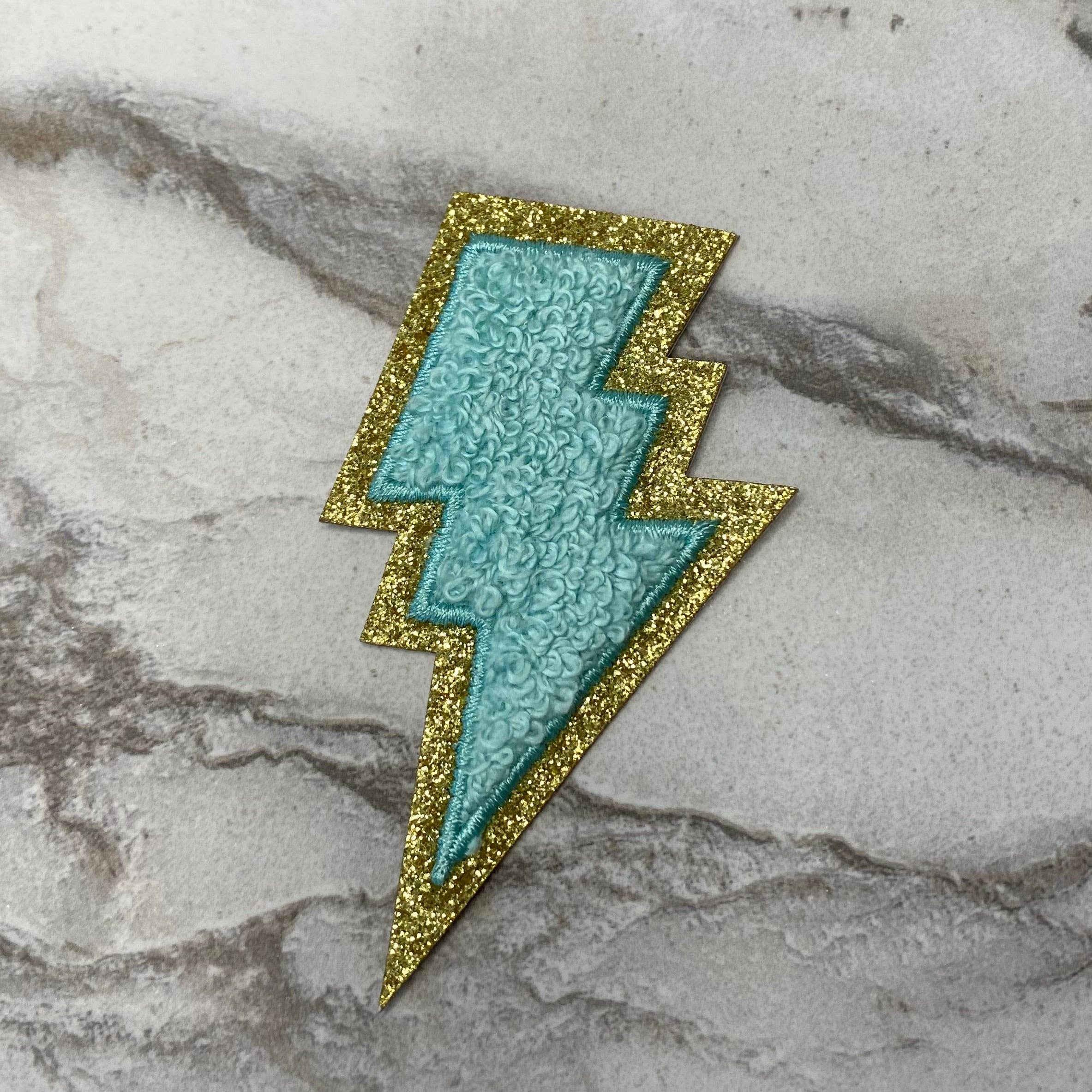 Hive Supply - Wholesale Patch - Chenille Patches - Lightning Bolt0