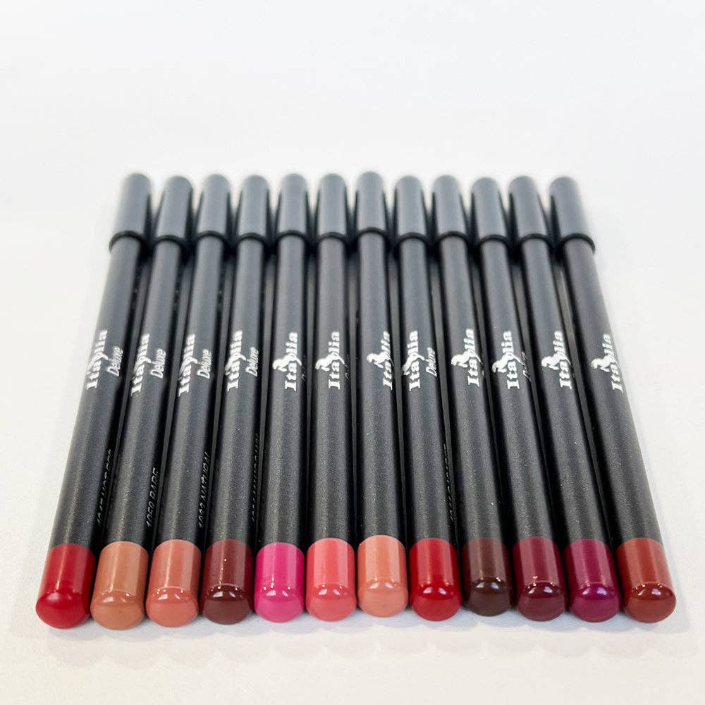Walana Beauty - Wholesale Lip Liner/Pencil - ULTRAFINE LIP LINER 12PC SET ASSORTED COLORS1