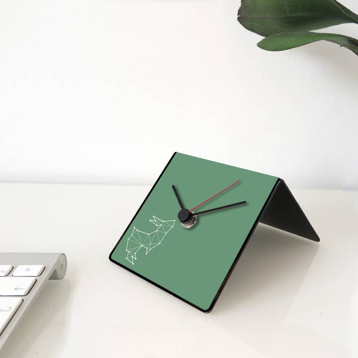 dESIGNoBJECT.it - Vente Horloge de bureau - Horloge de Table Lapin2