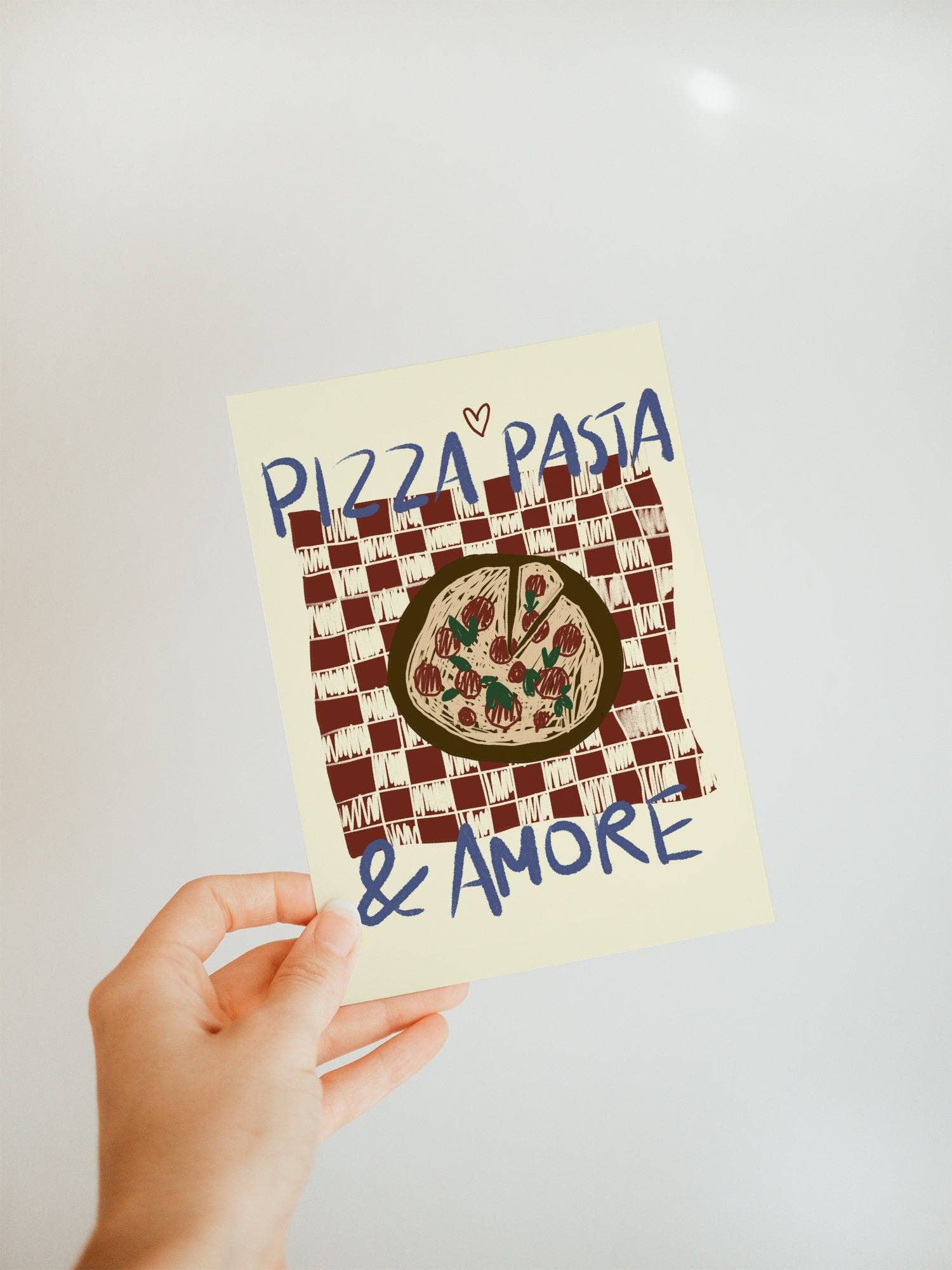 Studio Dolci - Wholesale Postcard - POSTCARD PIZZA, PASTA & LOVE4
