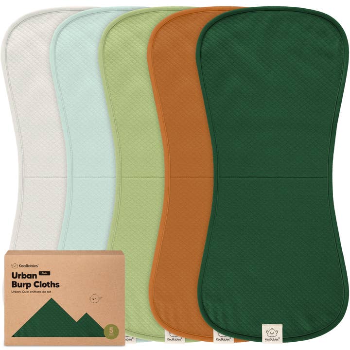 Jager Quin babyspuugdoekjes, set van 5 stuks, zachte oprispdoeken voor baby's voor groothandel op Faire