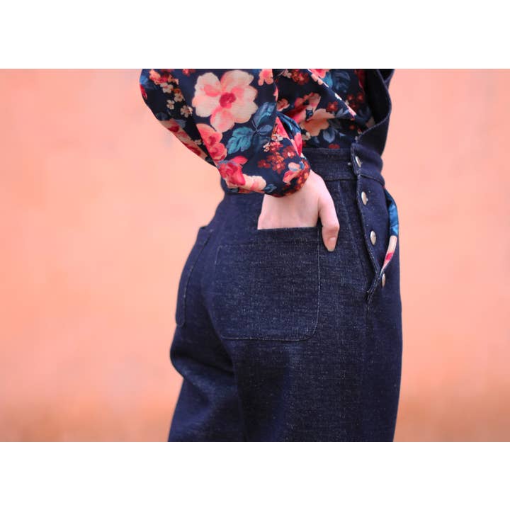 Cha' coud - Vente Kits de couture - Patron de couture - La salopette Erika3