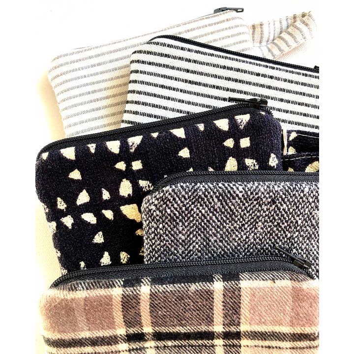 edeenut - Wholesale Coin Purse - Women's - MINI ZIPPER BAG Eco Textured Neutrals. Coin Purse ZIP POUCH3