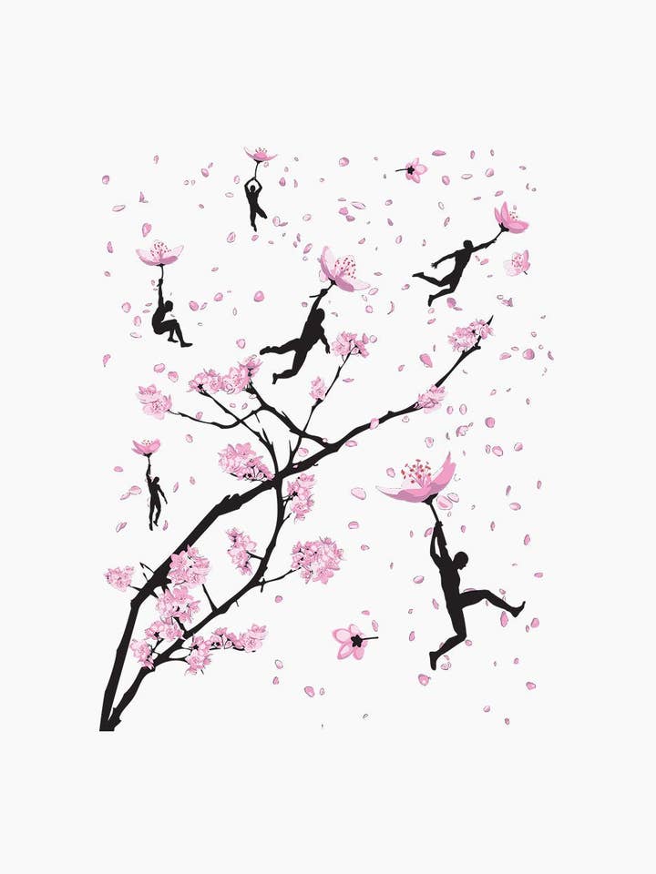 Threadheads - Wholesale Screen printed t-shirt – unisex - Blossom Flight T-Shirt5