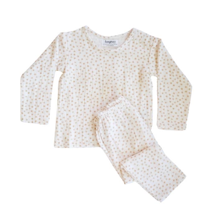 Bizz x Siss – Großhandel Bekleidungsset – Baby – Baby-Set, neutraler Aufdruck Twinkle Twinkle Stars