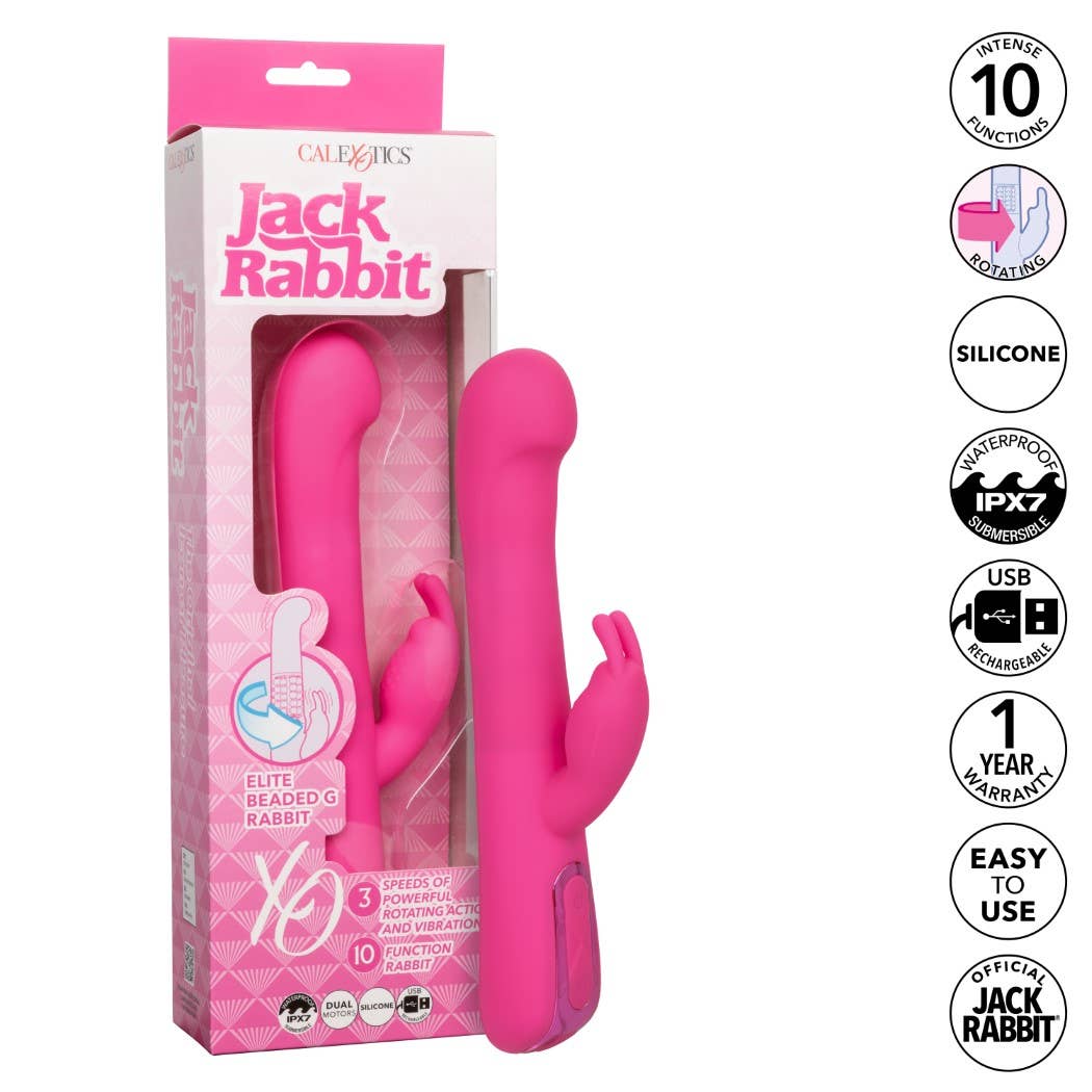 CalExotics - Wholesale Sex Toy - Jack Rabbit Elite Beaded G Rabbit3