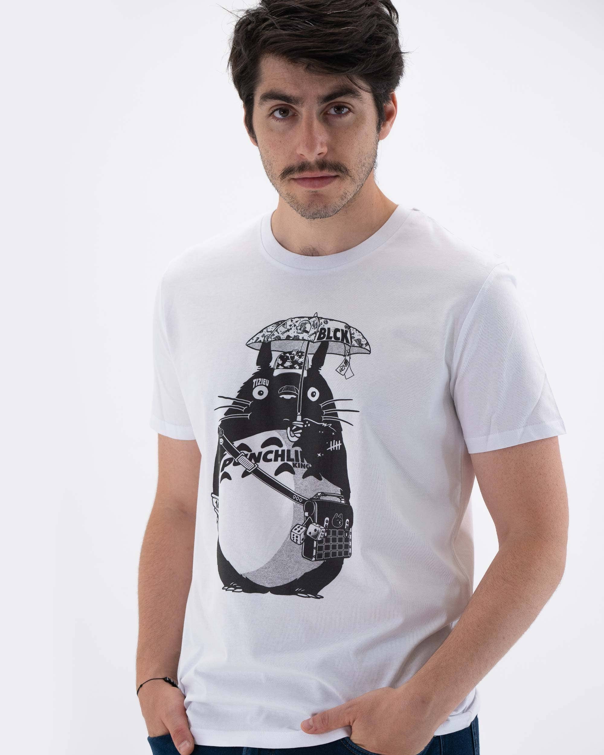 Grafitee - Wholesale T-shirt met print - Heren - Street Totoro T-shirt - Totoro Tattoo grafisch T-shirt3