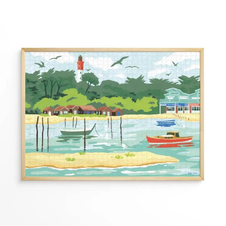 Puzzle 1000 pièces : Cap Ferret pour la vente par Aparté