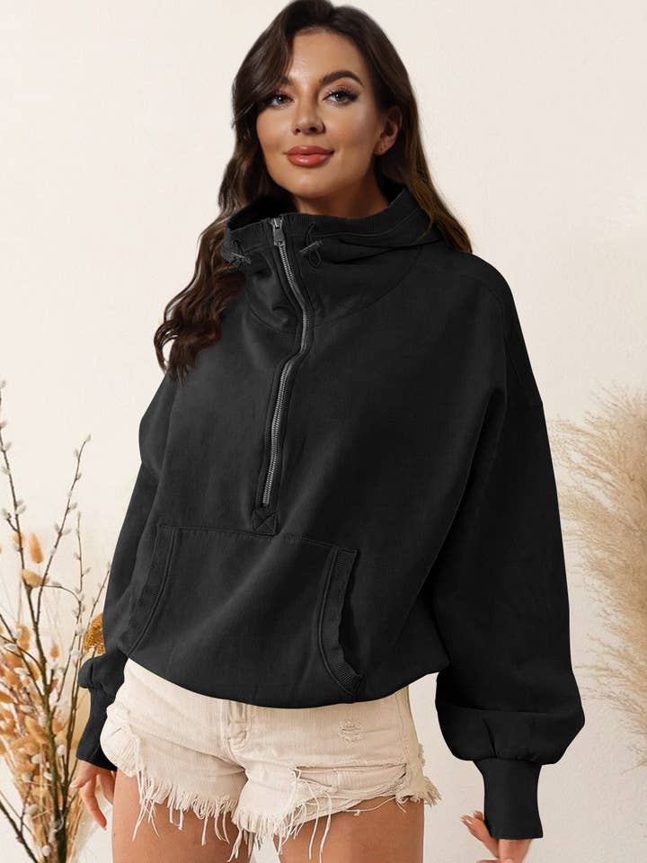 Hope & Sunshine - Wholesale Hoodie - Women's - Trendy Full Zip Hoodie Jacket0