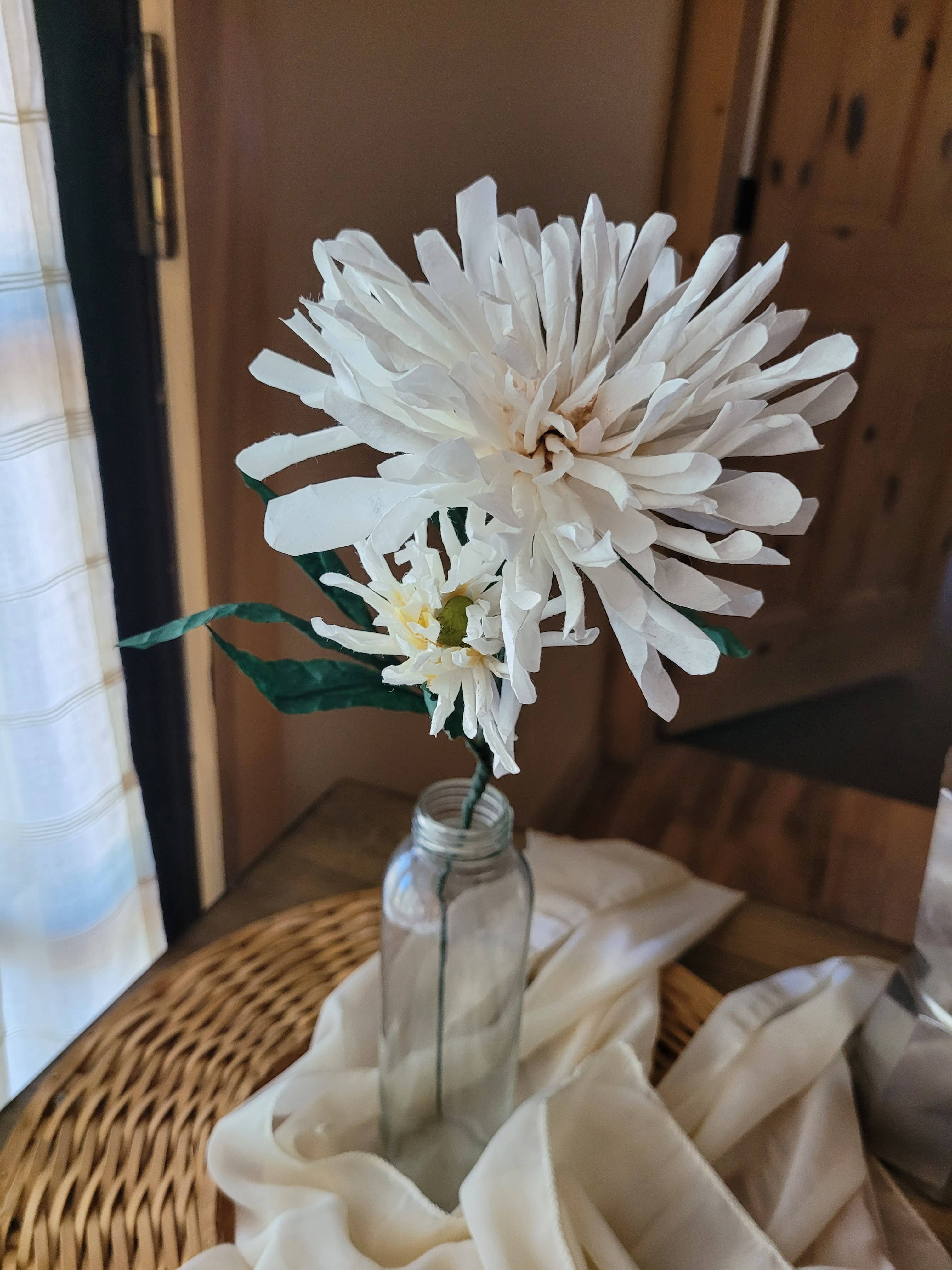 Beautiful Things By Bec - Wholesale Artificial Flowers - Paper Dahlia, Cottage Decor5