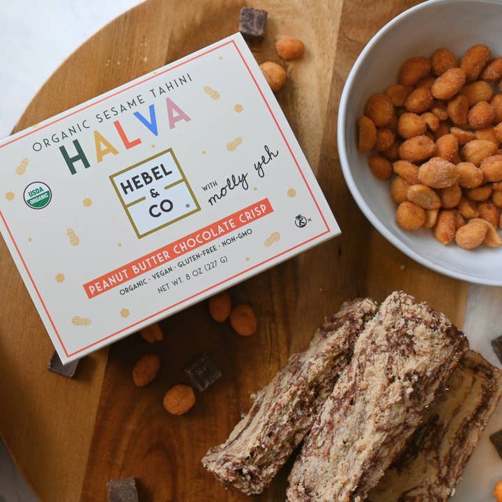 Hebel & Co - Wholesale Chocolate Bar - Organic Halva - Peanut Butter Chocolate Crisp (Molly Yeh)