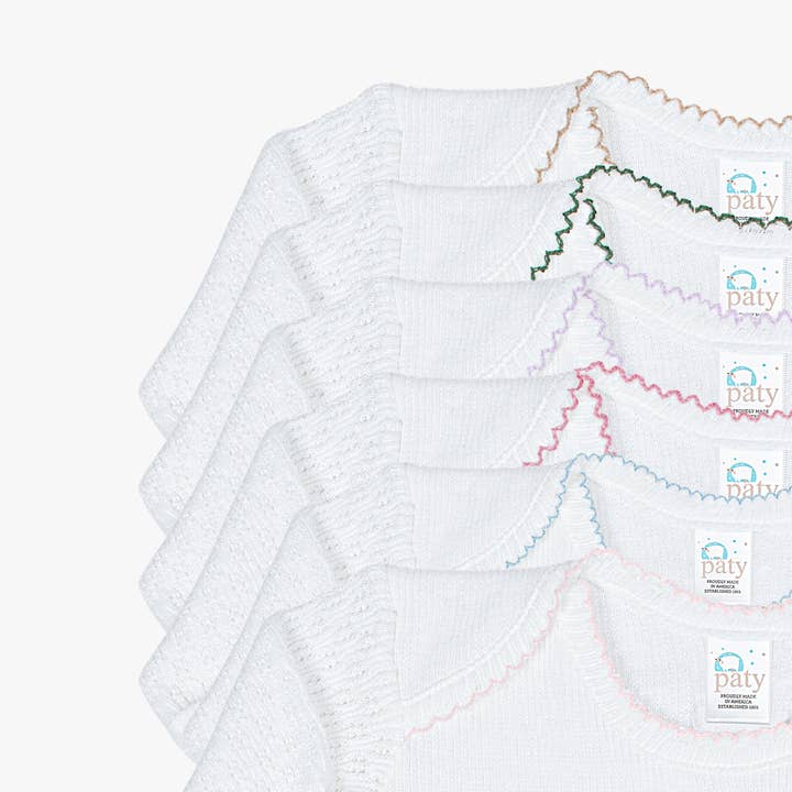 Paty Knit Overlap Shoulder Gown #115 for wholesale by Paty