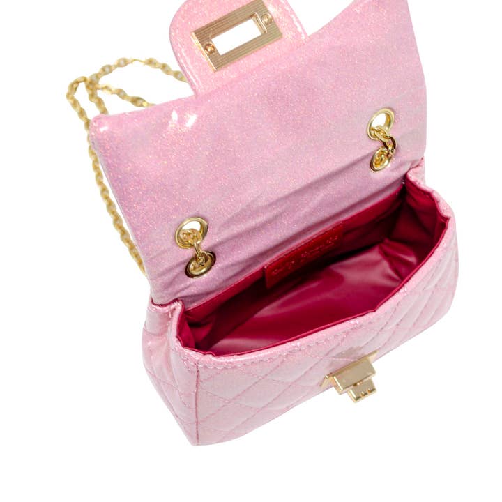 Tiny Treats and ZOMI GEMS - Wholesale Crossbody Bag - Kids - Classic Quilted Sparkle Mini Purse