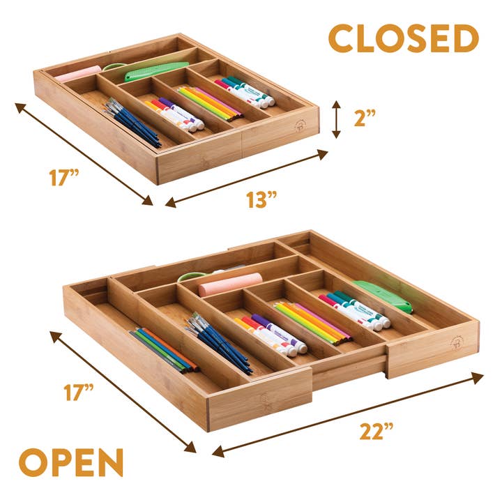 Bambusi - Wholesale Drawer Organizer - Natural Bamboo Drawer Organizer1