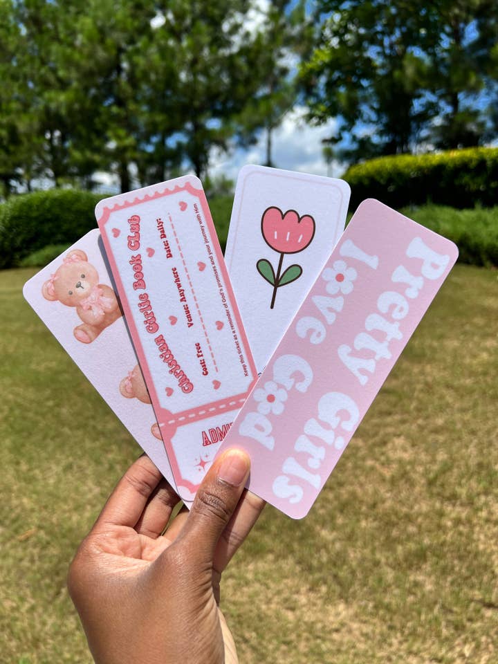 Christian Coquette Girlie Bookmark Set for wholesale by SeasonsBestByResa