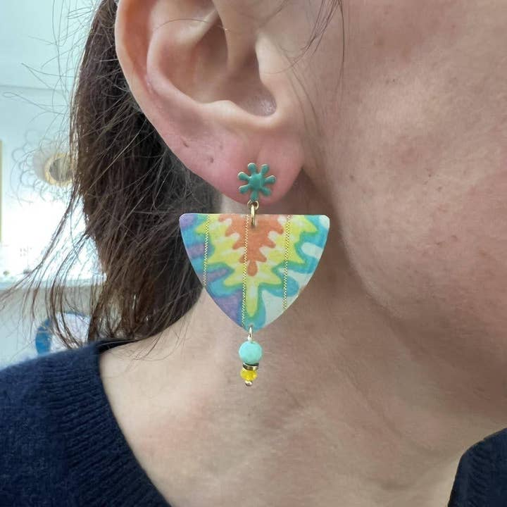 Ethnische Ohrringe Ibiza für den Großhandel von Miss Pompom