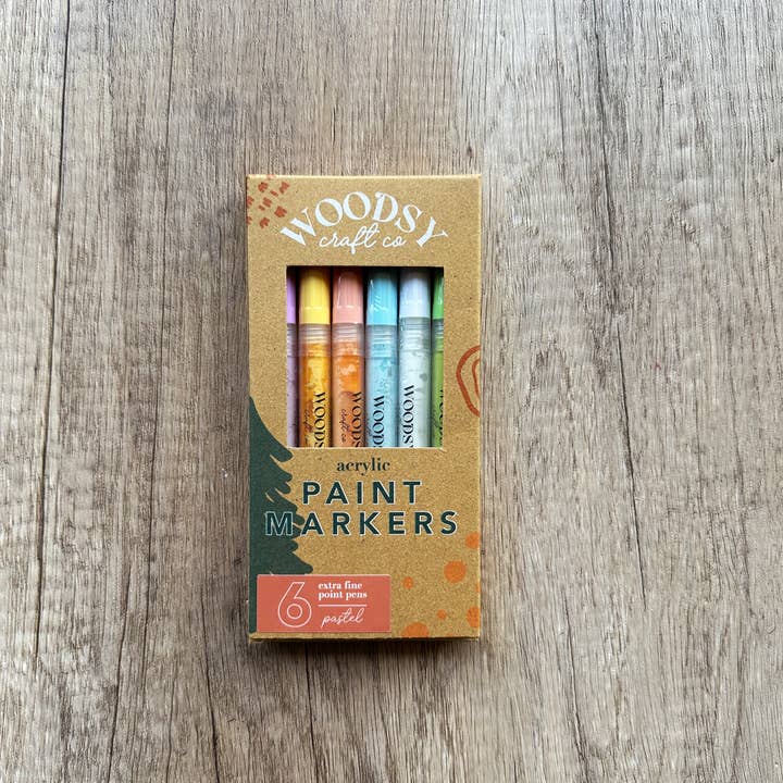 The Woodsy Craft Co. - Wholesale Marker - Paint Marker Pastel Set