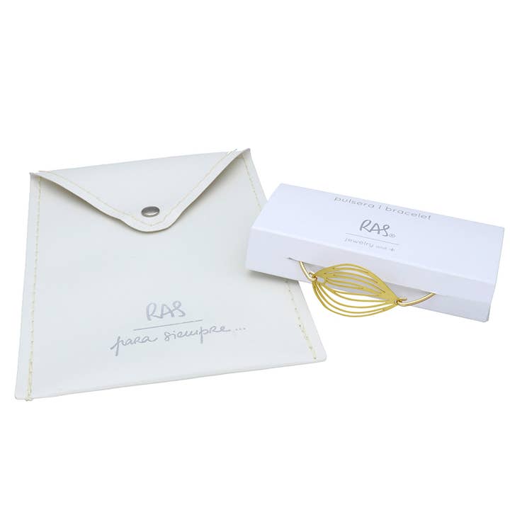 RAS - Wholesale Cuff Bracelet - Life Gold Plated Clic Bracelet1