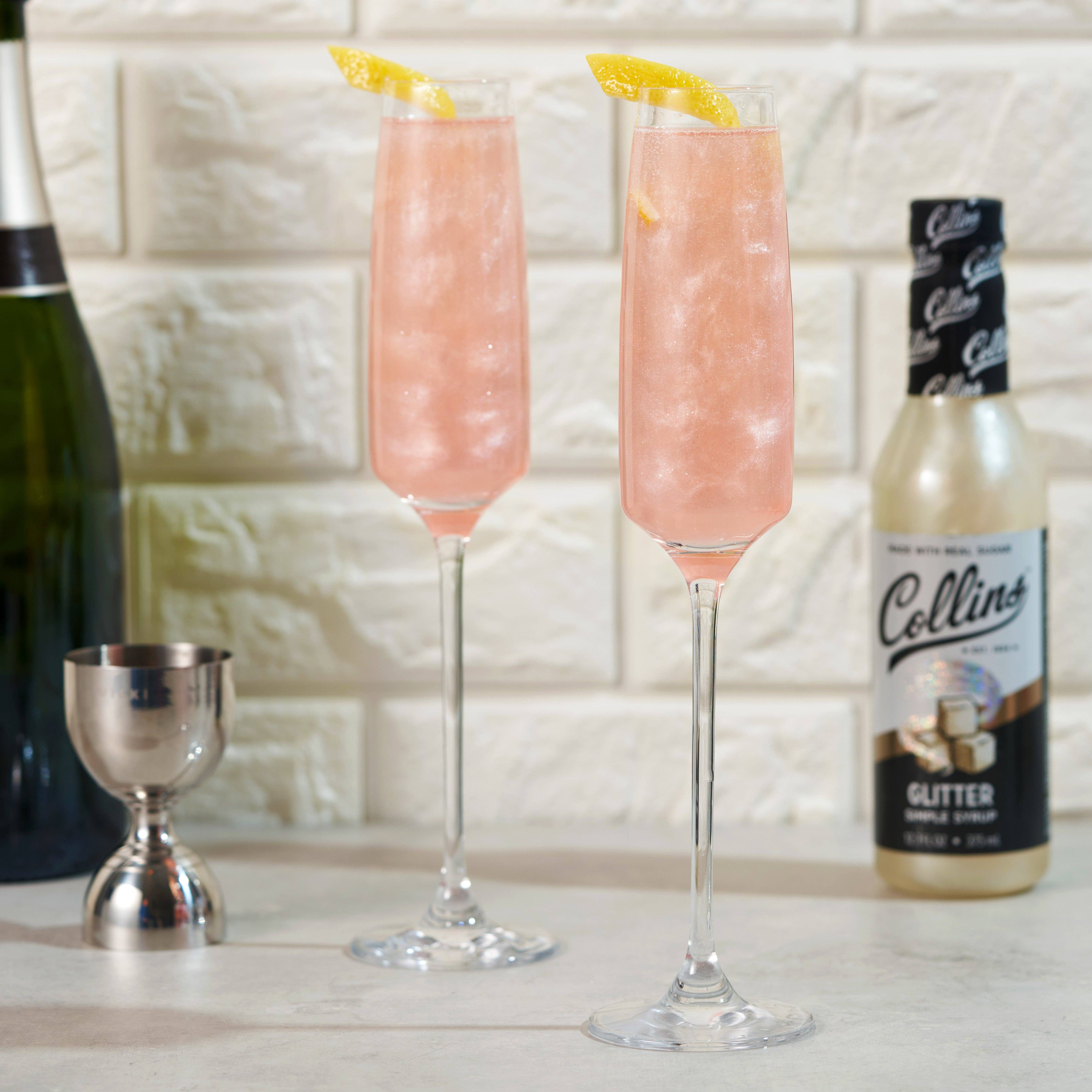 Viski - Wholesale Cocktail Mix/Syrup - Glitter Simple Syrup 12.7 oz1