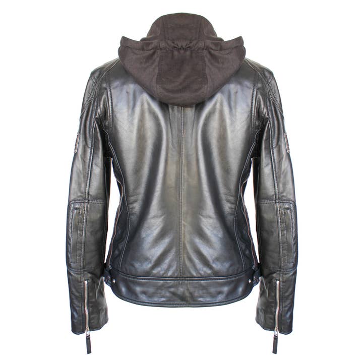 Zerimar 1942 - Venta al por mayor Chaqueta de cuero - Mujer - Chaqueta de moto para mujer Soft Leather Jacket -Zerimar