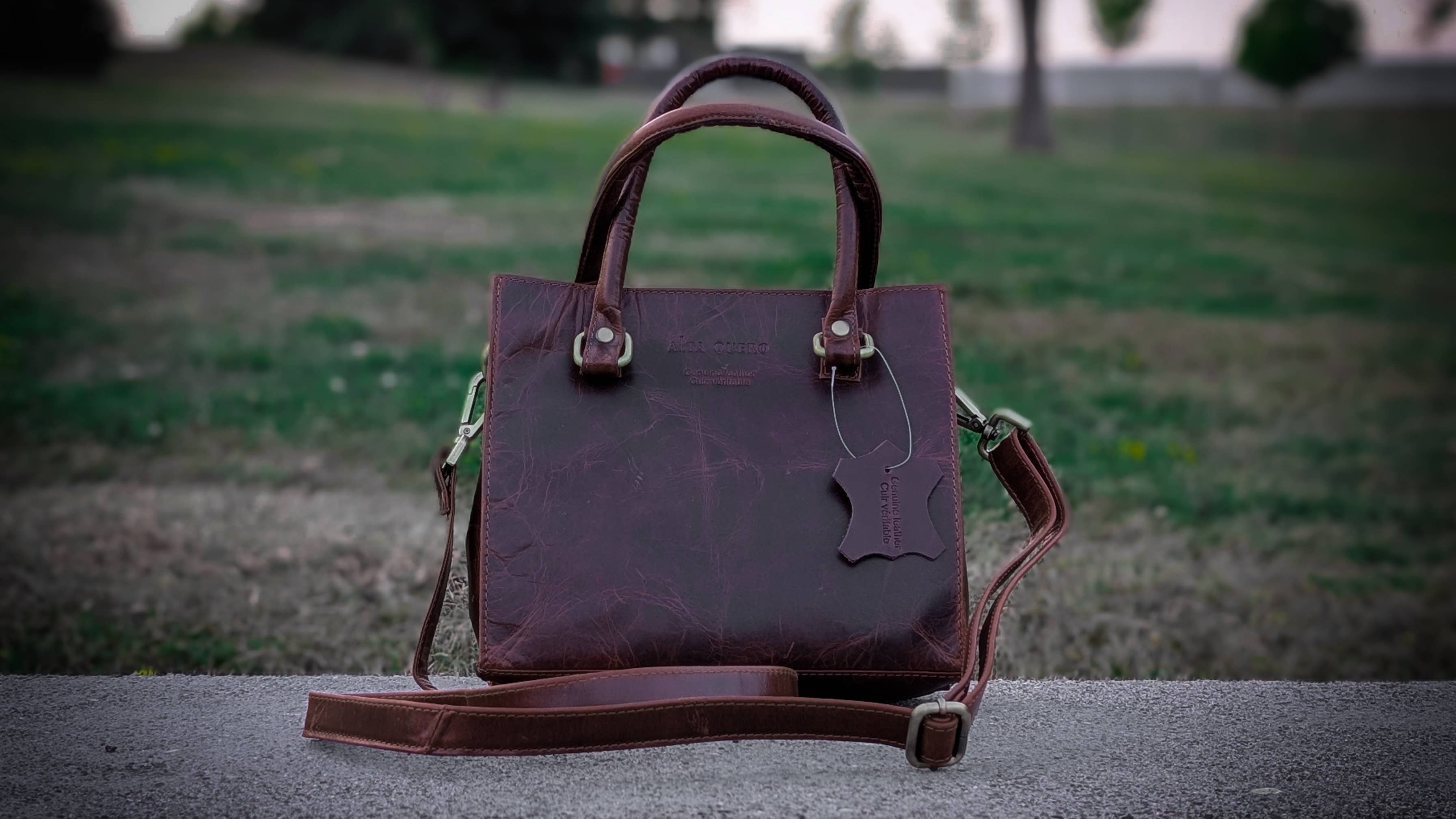 Alta Quero - Wholesale Crossbody Bag - Women's - Crossbody Bag, Brown Leather, Ladies4