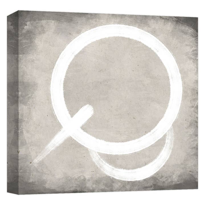 Art mural sur toile Brush Curve 4 22" x 22" pour la vente par PTM Images