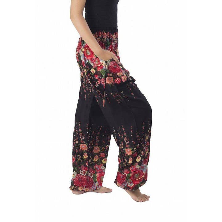 Studio 12 Collective (previously Ethnic Lanna) - Wholesale Pants – Women's - BUNDLE: 4-Pack Harem Pants (Assorted Prints)5