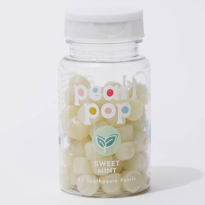 Sweet Mint Toothpaste Pearls - Made with Nano-Hydroxyapatite for wholesale by Pearl Pop