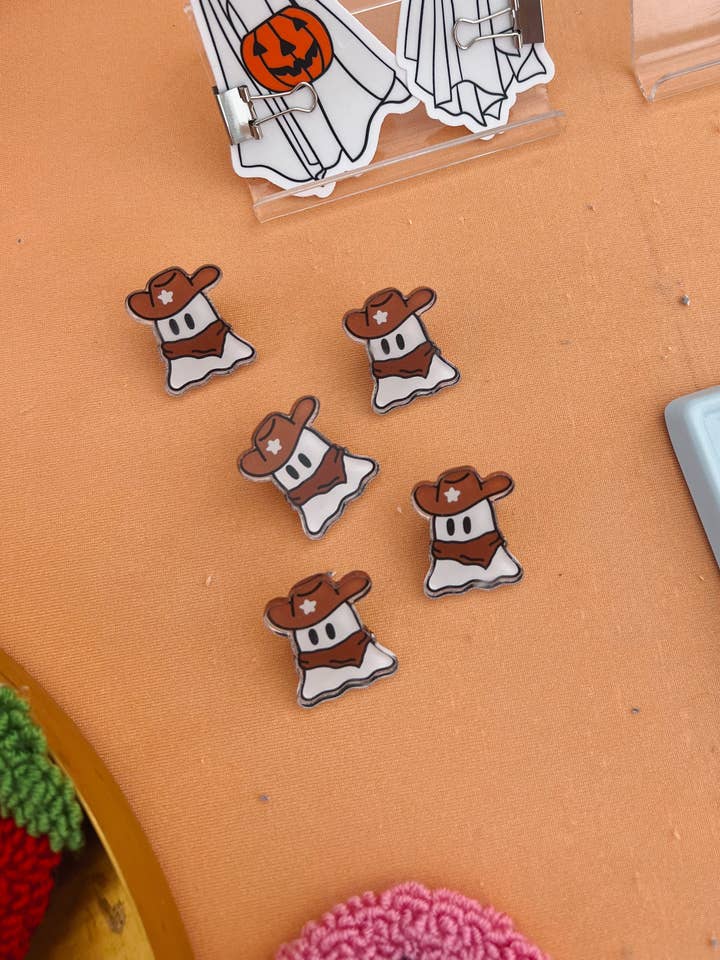 spilla fantasma da cowboy per la vendita all'ingrosso da parte di goldenstars