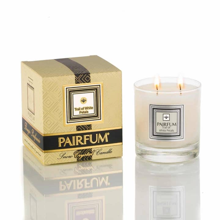 Snow Crystal - Velas perfumadas - Trail of White Pétalos para venta al por mayor de Pairfum London