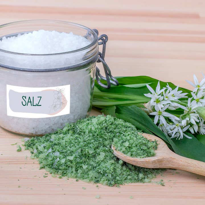 DecoristArt - Vendita all'ingrosso Etichetta per alimenti/bevande - 57 etichette per barattoli di spezie pastello per organizzazione cucina, tedesco2