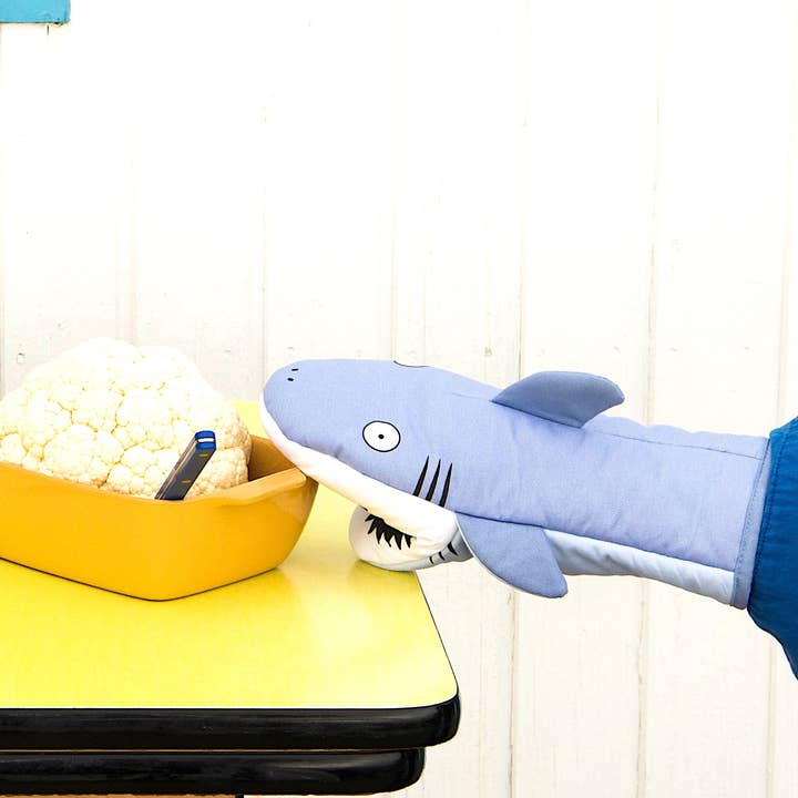 Fluid market – Luva de forno/pega por atacado – Luva de cozinha Tubarão3