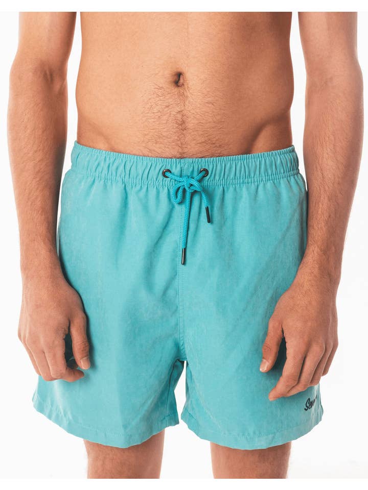 SevenC's - Wholesale Swim shorts – Men′s - Sky Blue Swim Shorts1