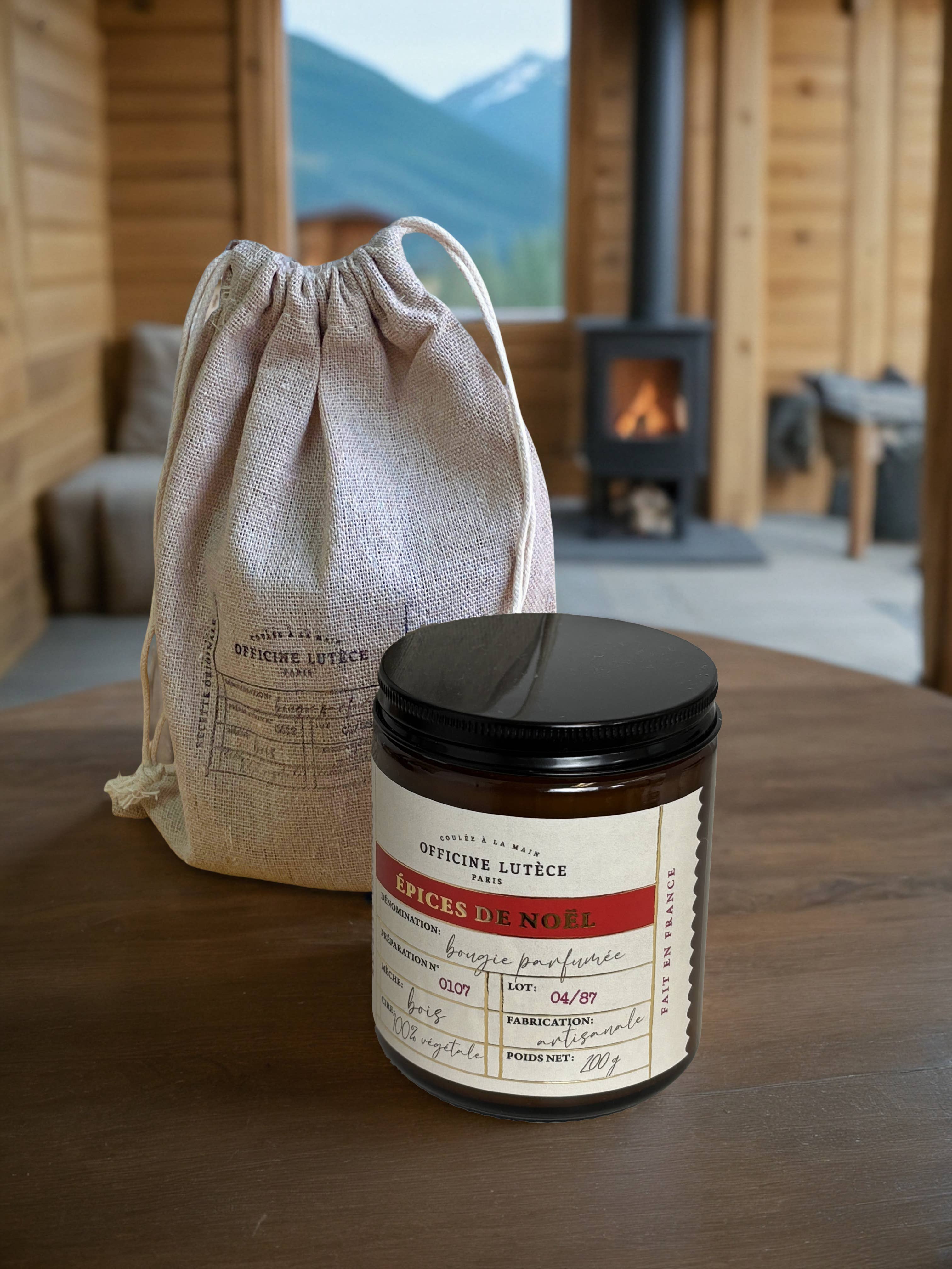 Officine Lutèce - Wholesale Jar/Filled Candle - Scented Candle Christmas Spices - 200g1