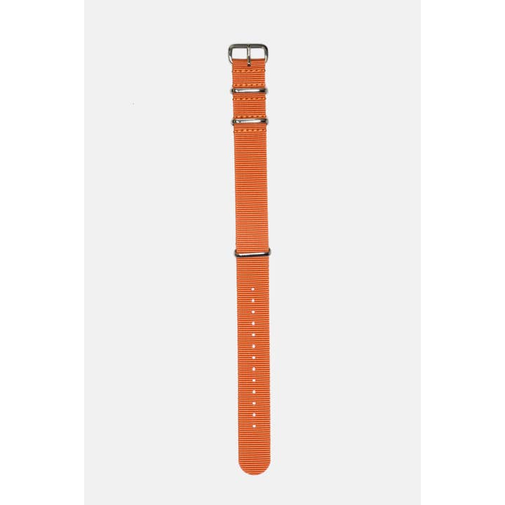 Curated Basics – Engroshandel Urrem - Herre – 18mm//20mm Orange Nato rem