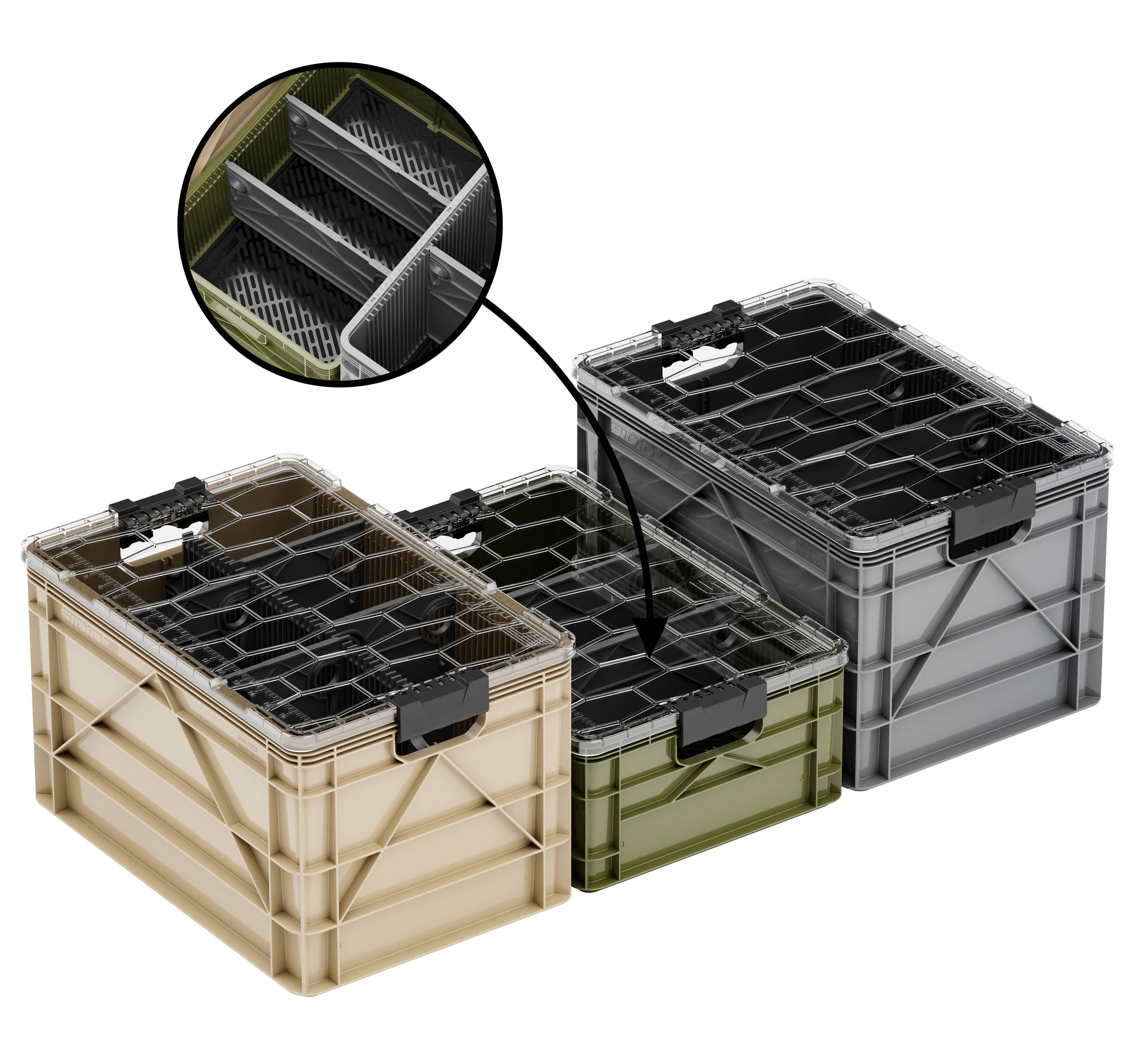 SIDIO - Venta al por mayor Cesta/caja de almacenamiento - Paquete PRO 2.03