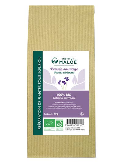 Organic wild mint plant - 40g for wholesale by Institut Maloé