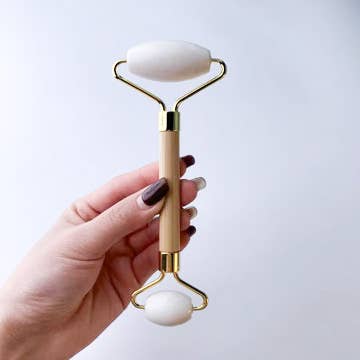 Smile Boutiques - Wholesale Face/Beauty Roller - Natural Gemstone Bamboo Facial Roller16