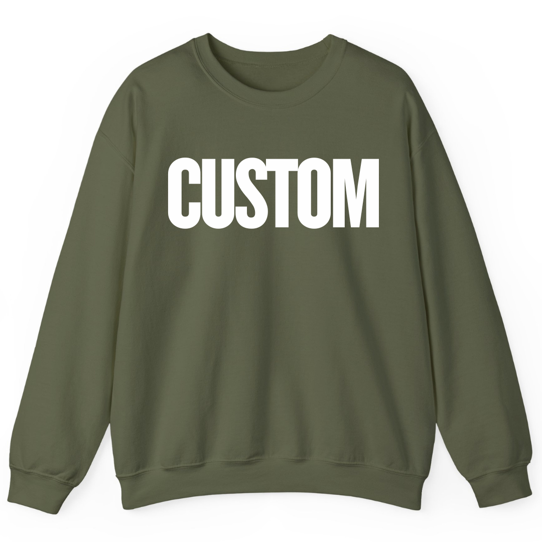 TheWorldOfMYes – wholesale Graphic sweatshirt – Unisex – Custom Printed Sweatshirt with Your Text or Logo5