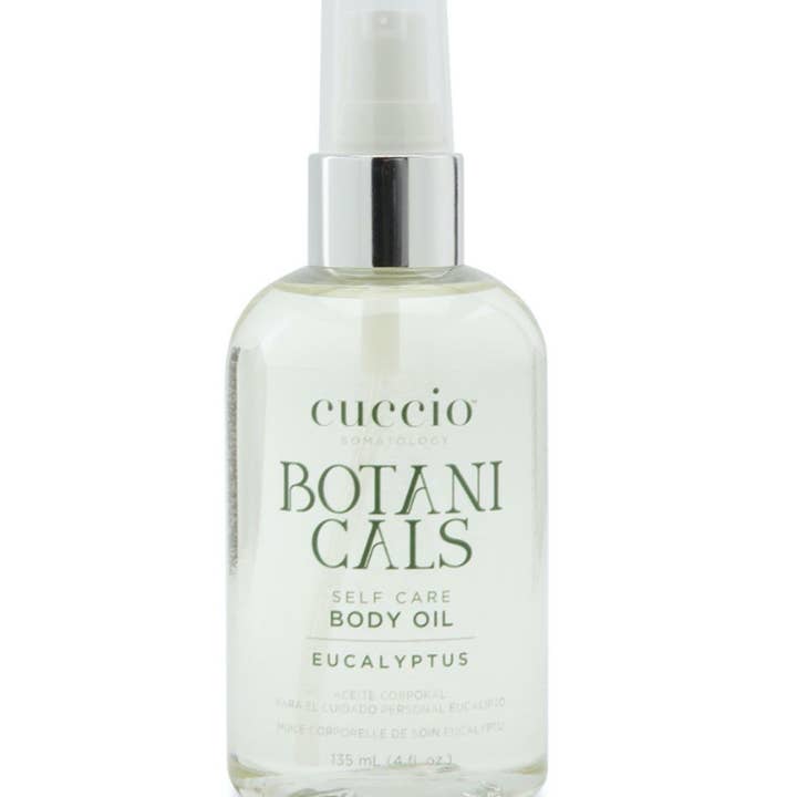 PLANTAARDIGE LICHAAMSOLIE EUCALYPTUS + MONTANABLOEM voor wholesale door CUCCIO SOMATOLOGY