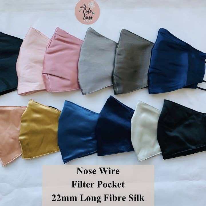 Cute Sass ™ - Wholesale Niet-medisch wegwerpmasker - LUXE ZIJDEN GEZICHTSMASKER8